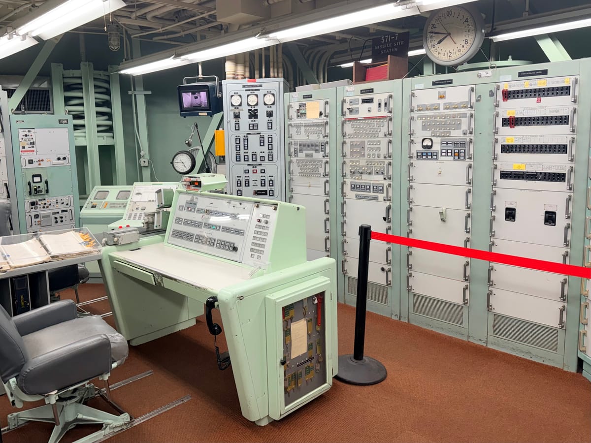 Titan II Missile Silo Control Room